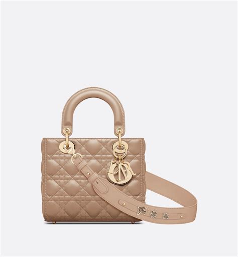 lady dior small dimensions|lady dior handbag small.